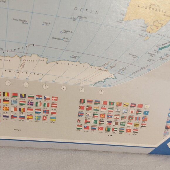 Ravensburger THE WORLD Political World Map Flags 1000 Pc. Puzzle Germany NEW - Picture 11 of 13
